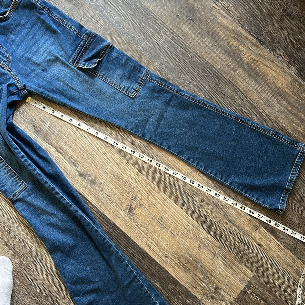 LoveGen Cargo Jeans Juniors Women’s Size 3/27 - Picture 7 of 11